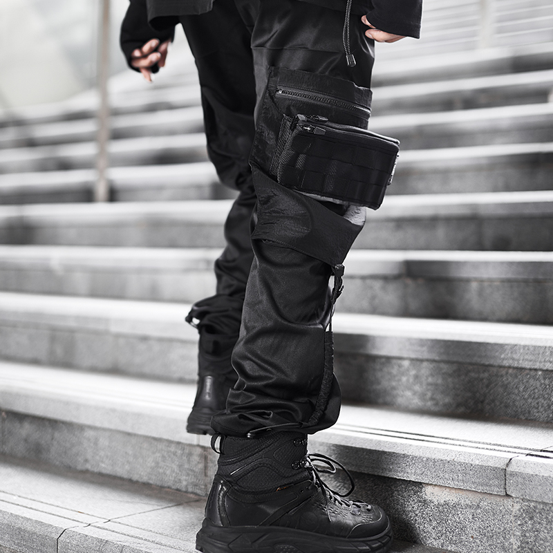 機械城市多功能工裝束腳褲