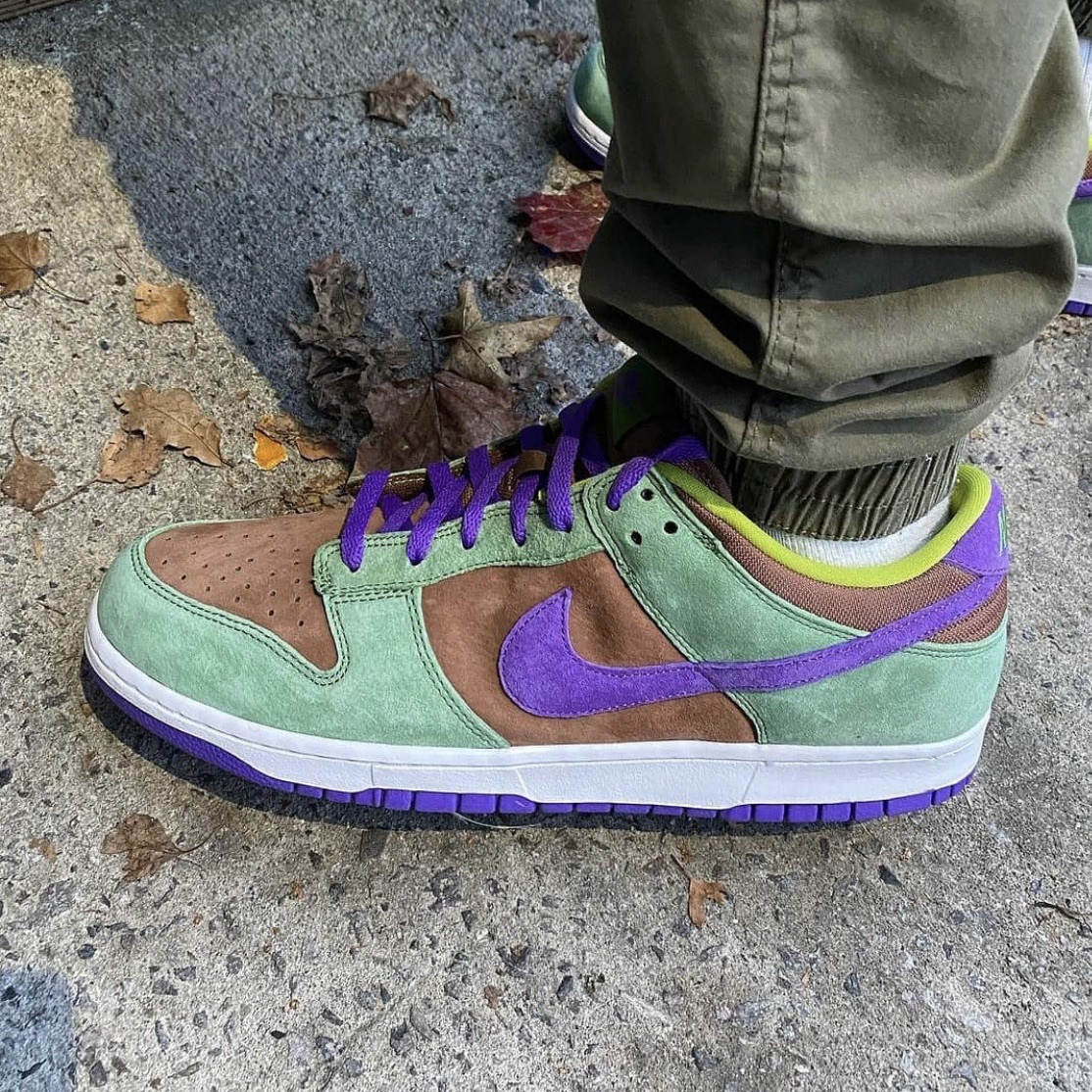 NIKE  Dunk Low SP Retro Veneer 醜小鴨 綠棕