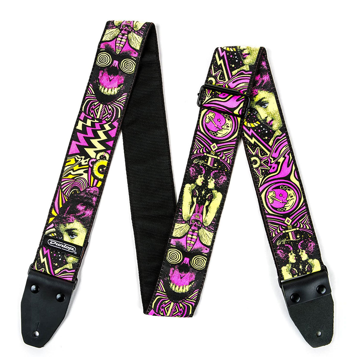 DUNLOP ILD06 吉他背帶 ILove Dust Orange Smoking Moon