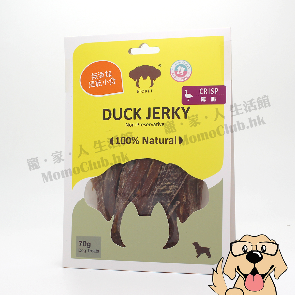Biopet - Duck Jerky Crisp 70g