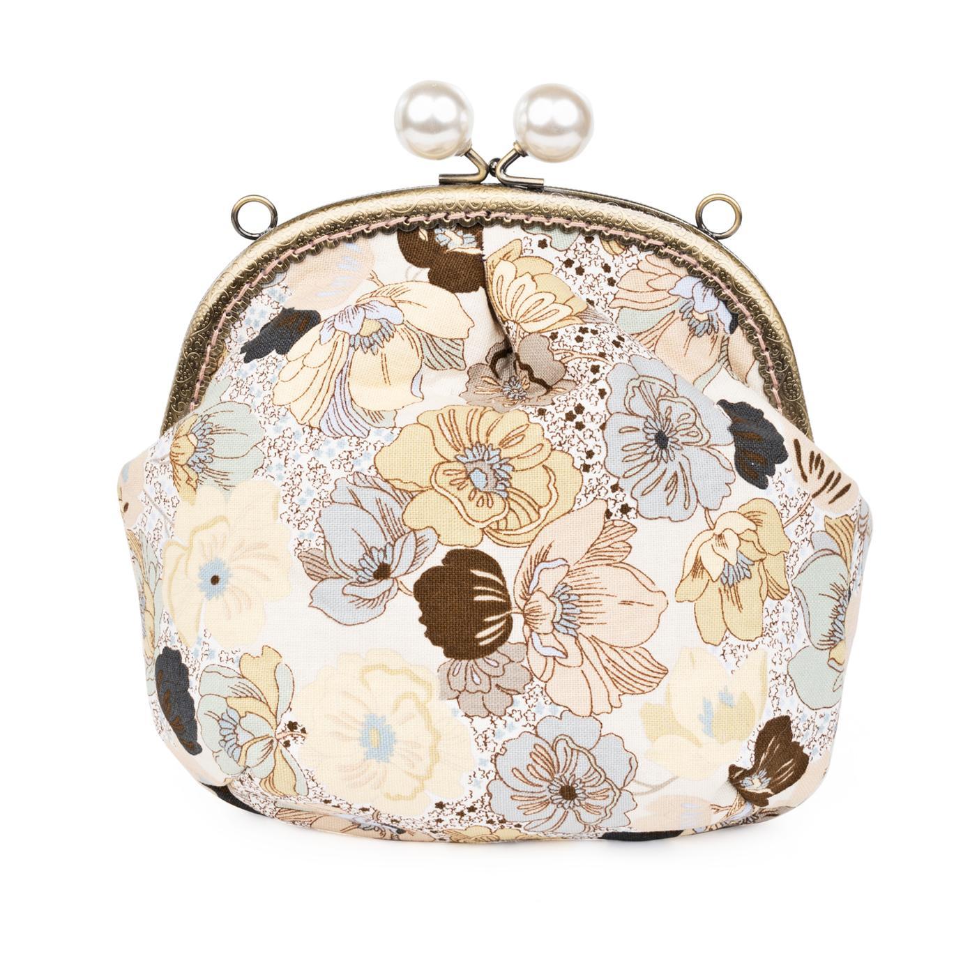 16.5公分半圓大珍珠頭口金【買就贈紙型】