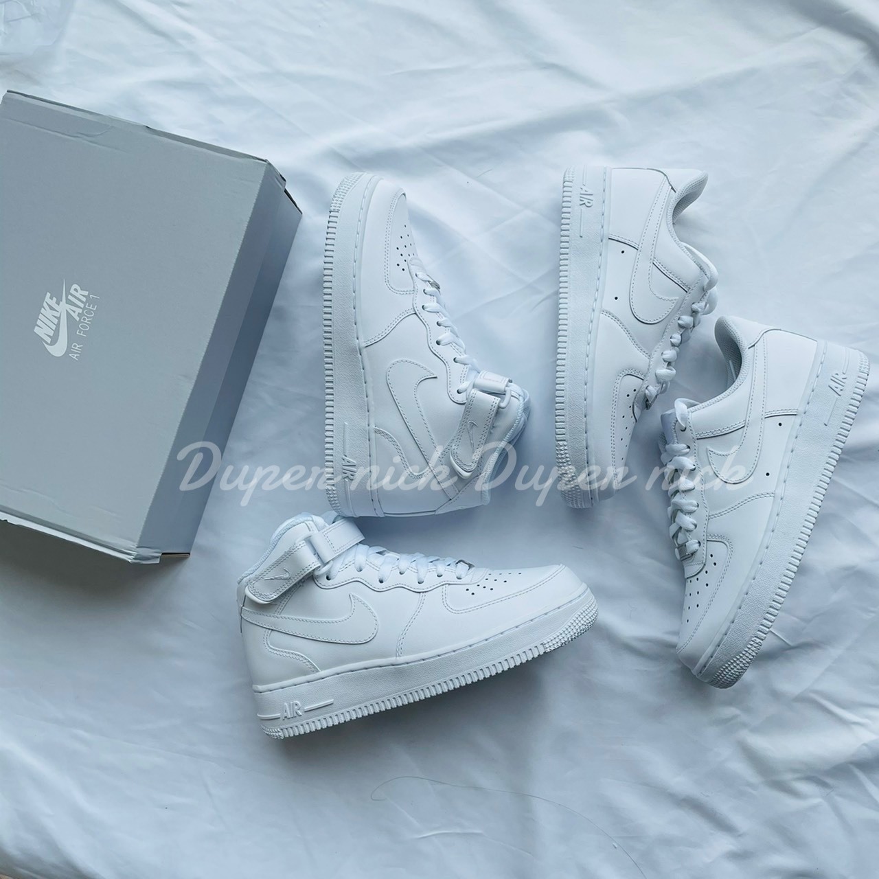 NIKE Air Force 1 鐵牌 低筒 男生