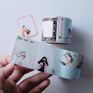 捲式便條 memo便利貼 老派的生活 / 日常寫作｜甜蜜生活La dolce vita 臺灣