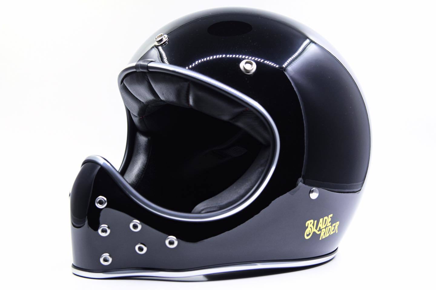 BLADE RIDER 亮黑 山車帽