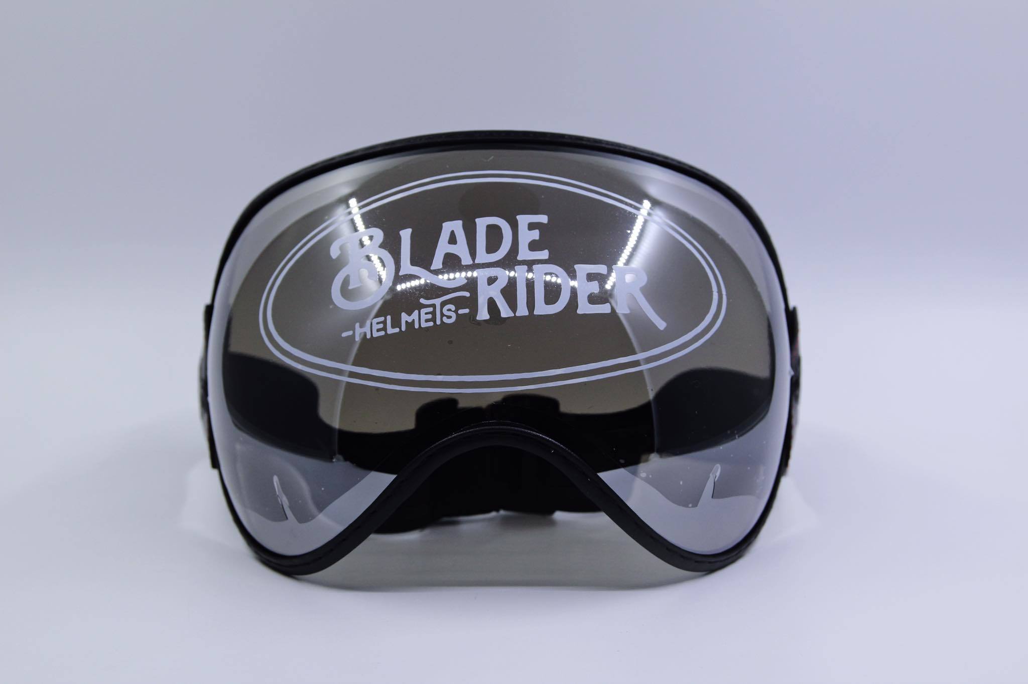 BLADE RIDER 山車帽鏡片 電鍍銀色 防起霧 山車帽 專用 綁帶風鏡 鏡片 泡泡鏡