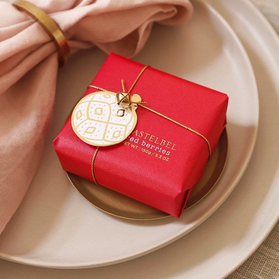 Castelbel Xmas Sparkle紅色漿果香皂 150g