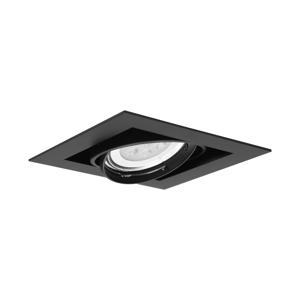 AR111 有邊框 盒燈 9W 高亮度 (單燈) 黑殼