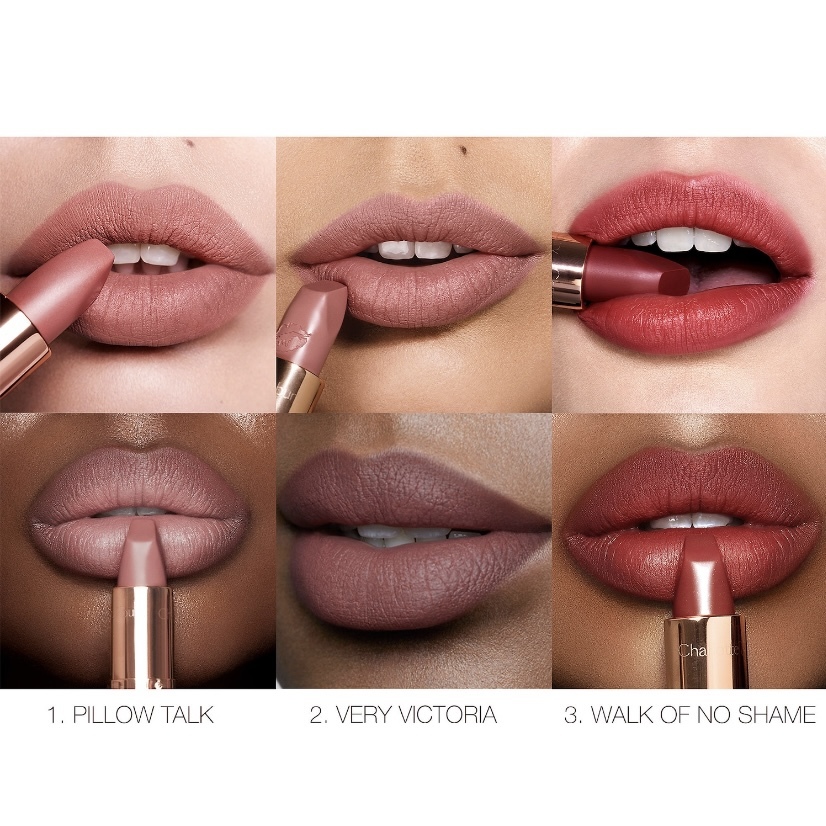 Charlotte Tilbury 3件霧面迷你唇膏套裝