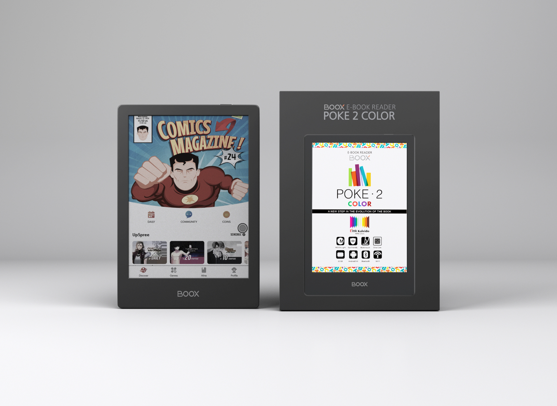 BOOX color eink reader 6”