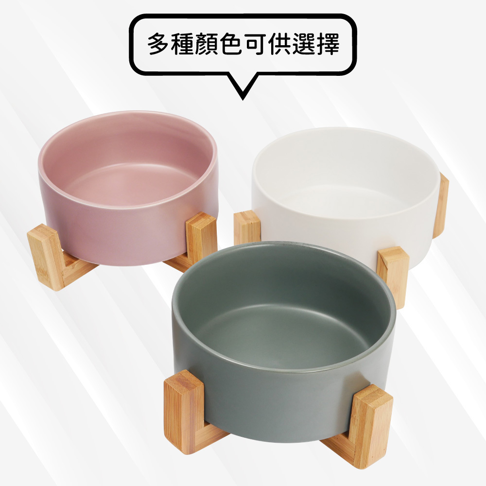 日式寵物碗貓狗碗 - 紫