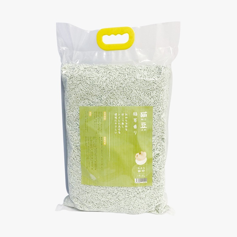 🤩 貓豆 綠茶味豆腐砂 14.5L (幼身)