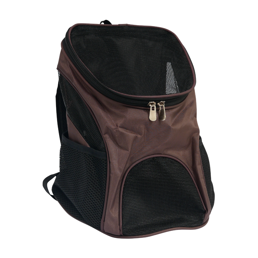 TRENY 輕量通風款寵物背包 - 咖啡