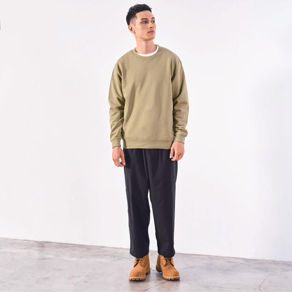 日本授權 United Athle 5044-01 運動機能內毛圈 大學T