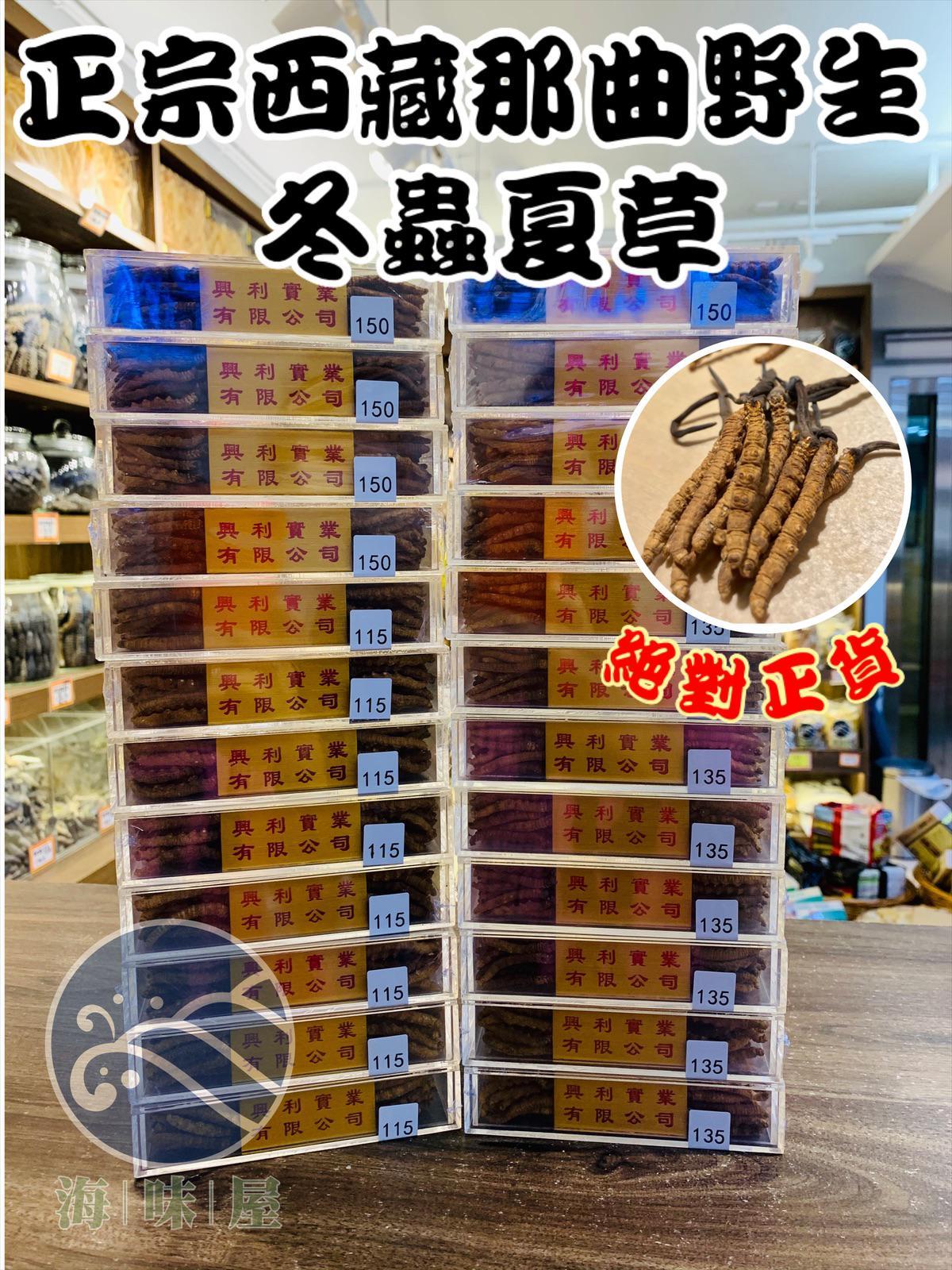 正宗野生西藏那曲一級冬蟲夏草 (190枝)