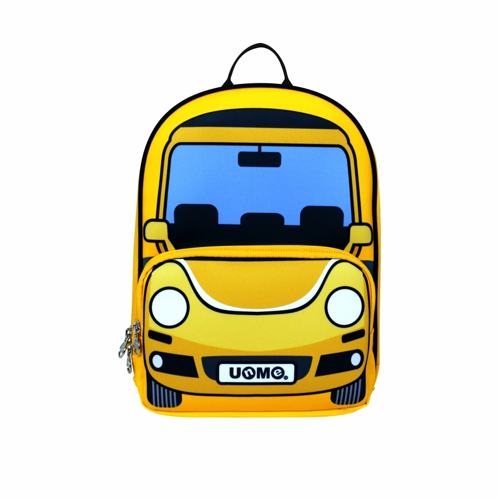 車車樂園幼兒減壓透氣背包－小巴士