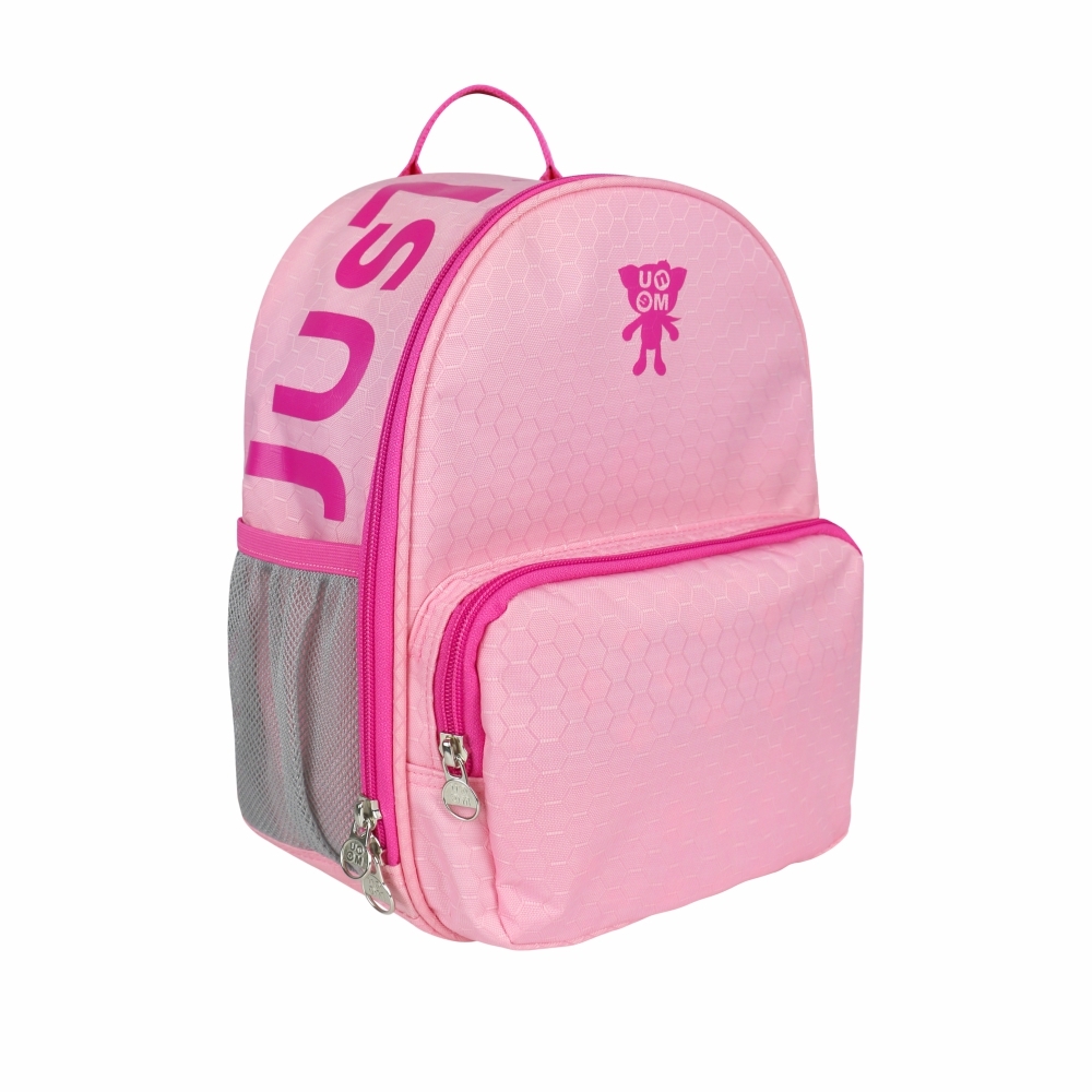 簡約學院幼兒減壓透氣背包 - 粉紅色