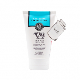 Beauty Buffet - SCENTIO 牛奶美白Q10潔面洗面奶 100ml