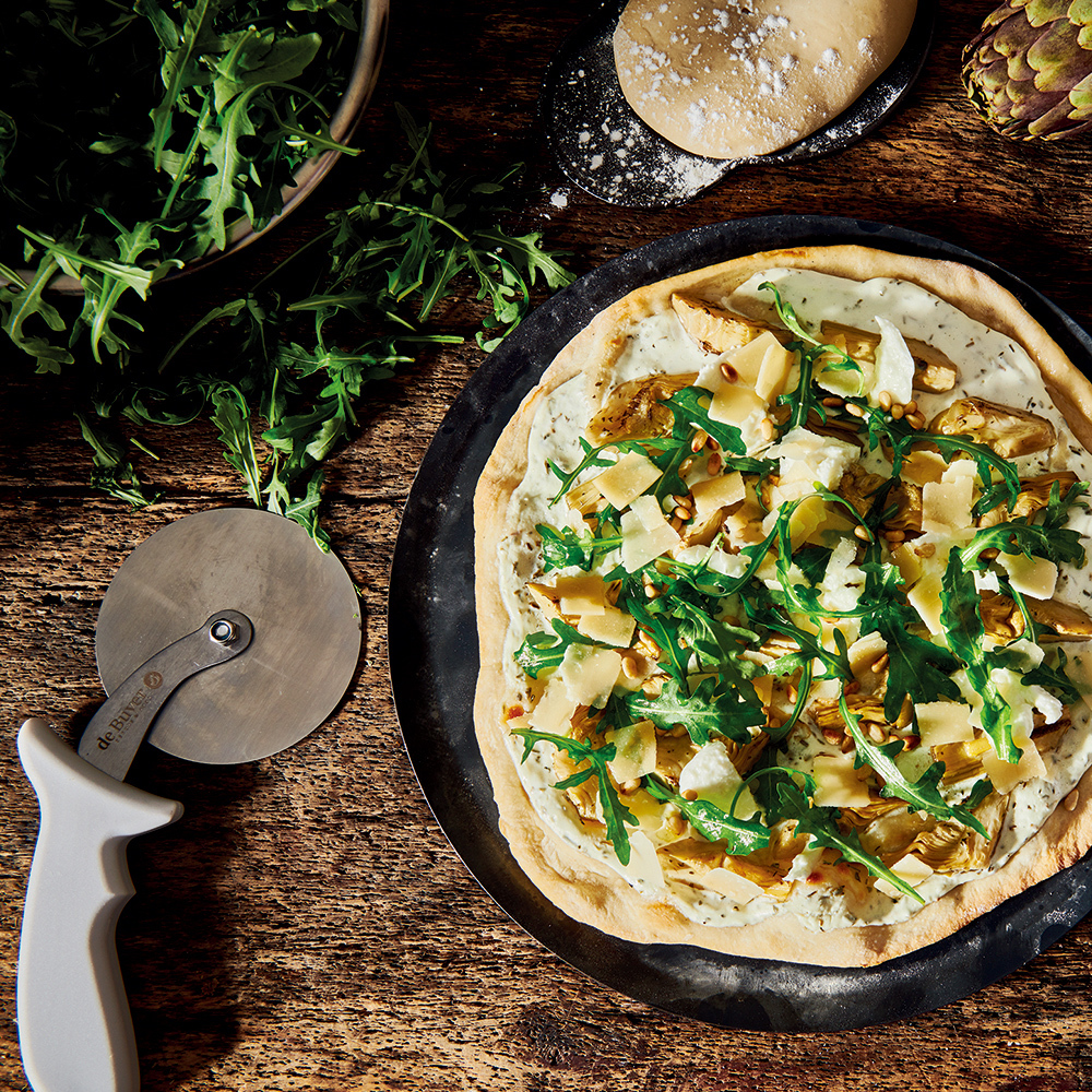 輕礦藍鐵 - 圓形烤盤