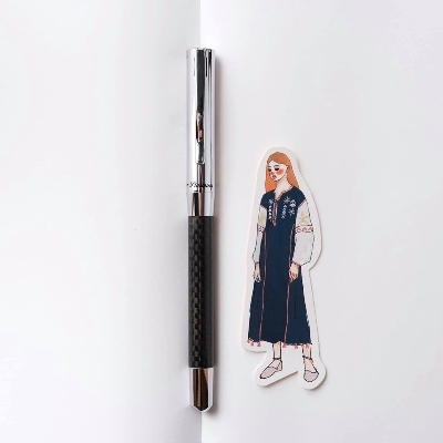 白金 銀蓋書法尖PTA-350