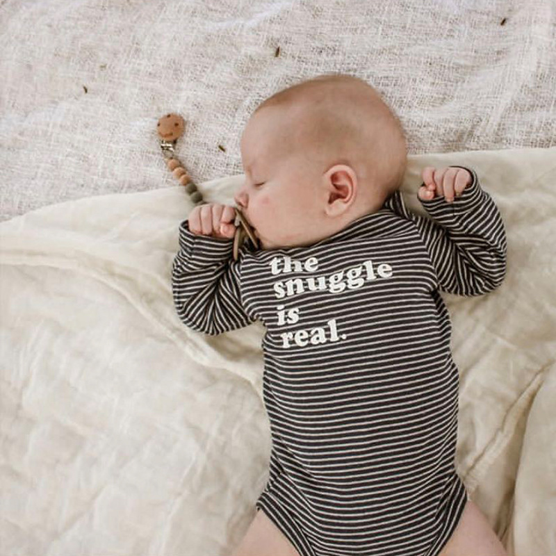 the snuggle is real bodysuit