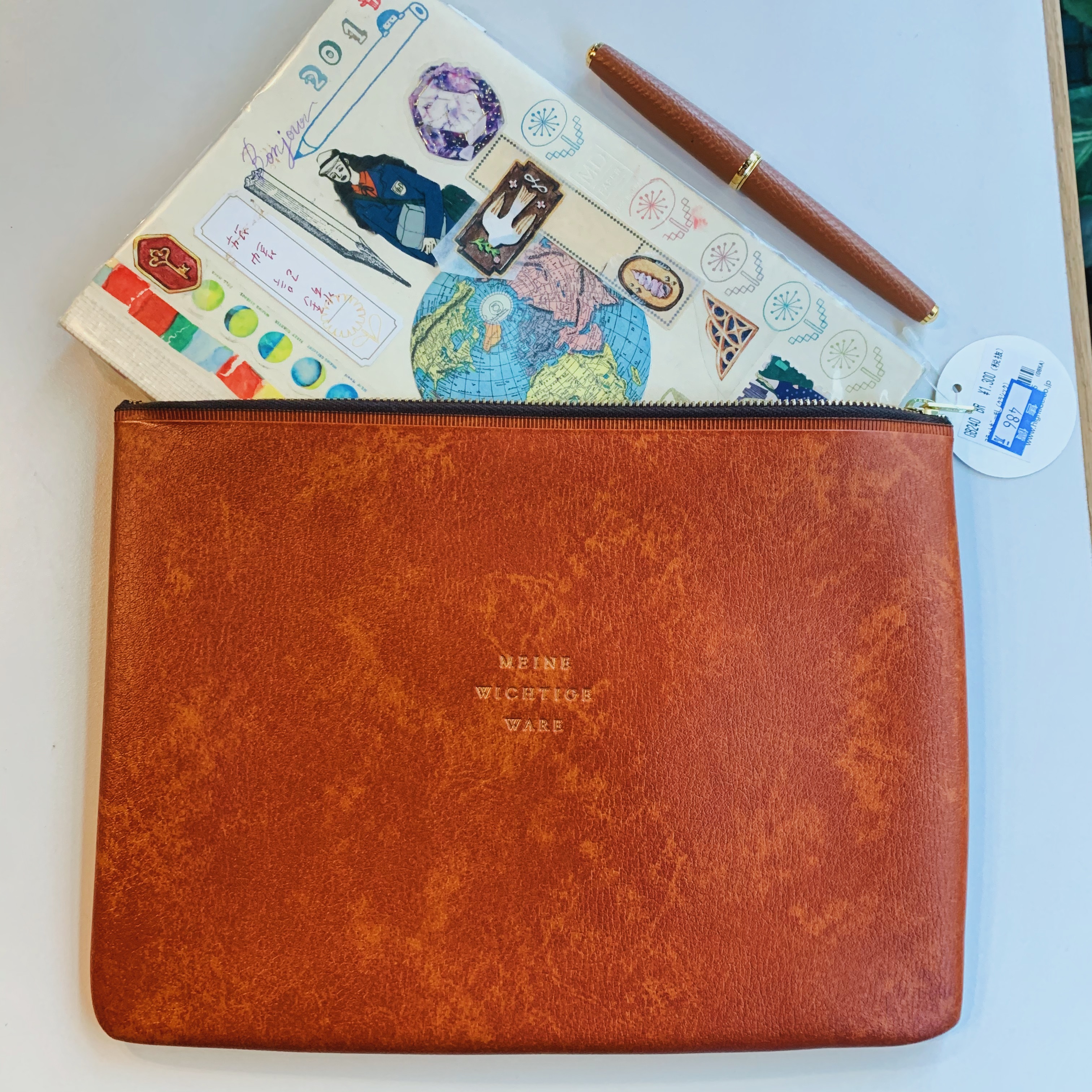 HIGHTIDE 經典皮質收納袋