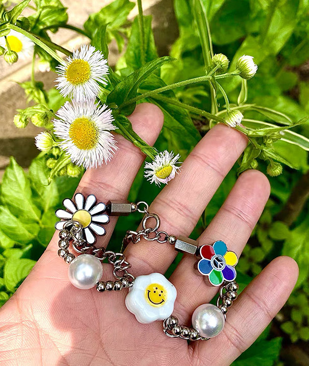 SALUTE 雲朵 雛菊 珍珠 笑臉 手鍊