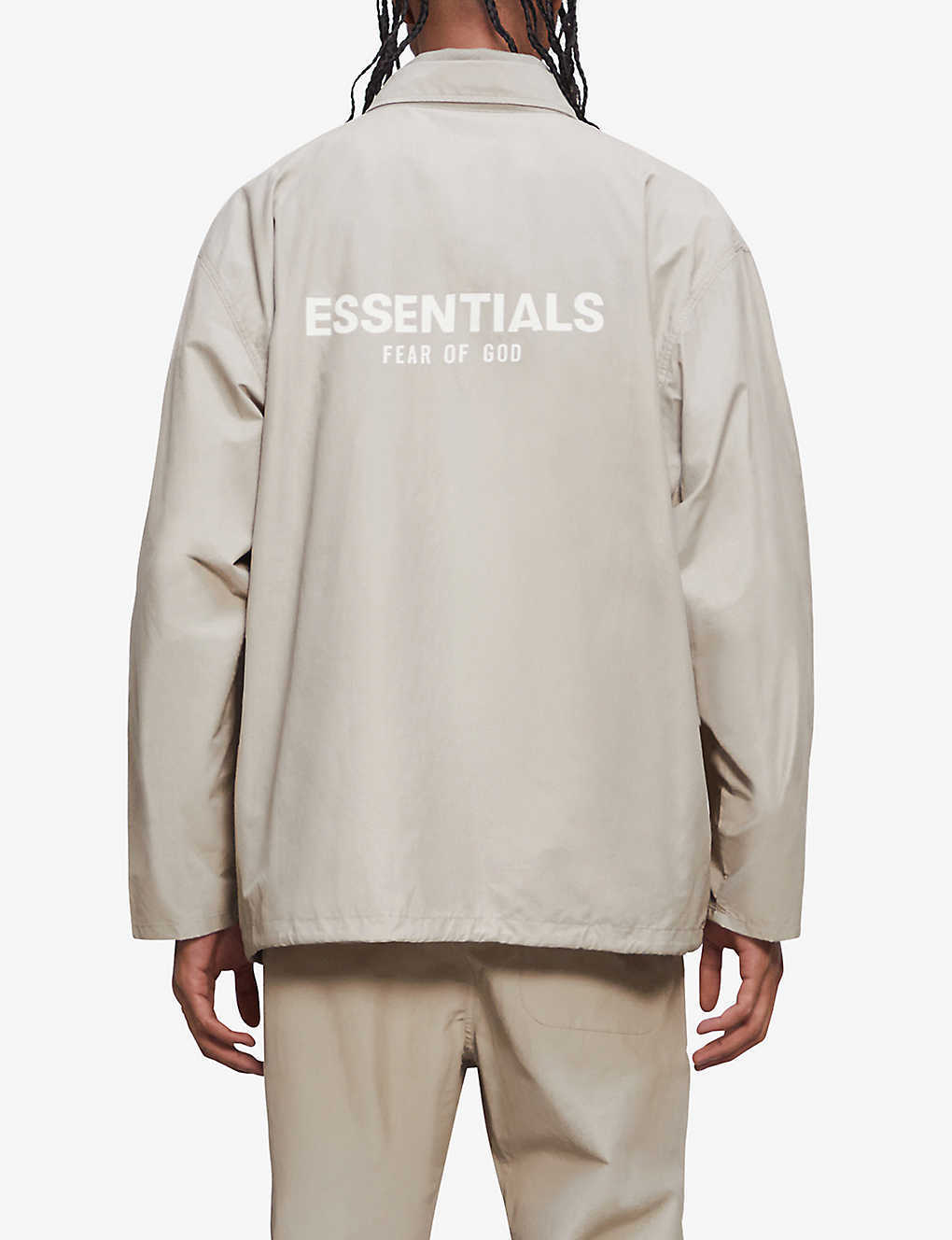 INSTOCK] Fear Of God Essentials SS21 Coach Jacket - MoreDeal 
