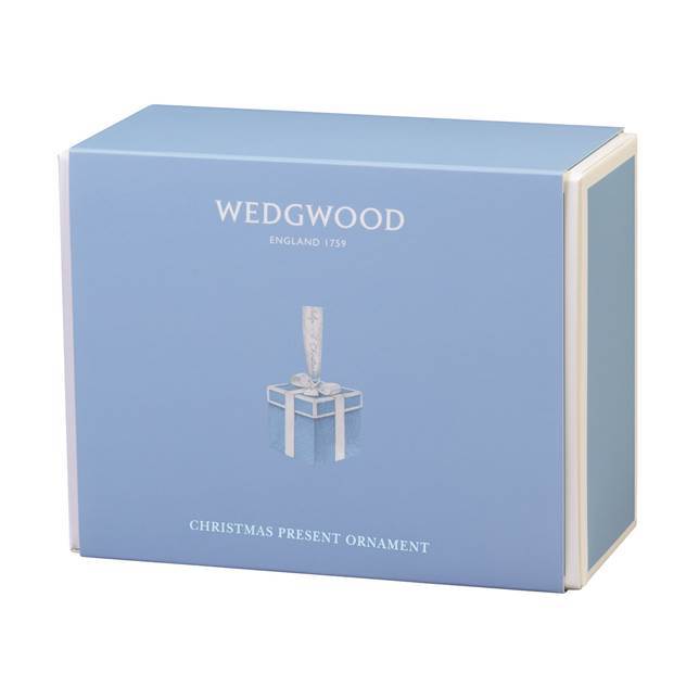 Wedgwood Christmas Present Ornament