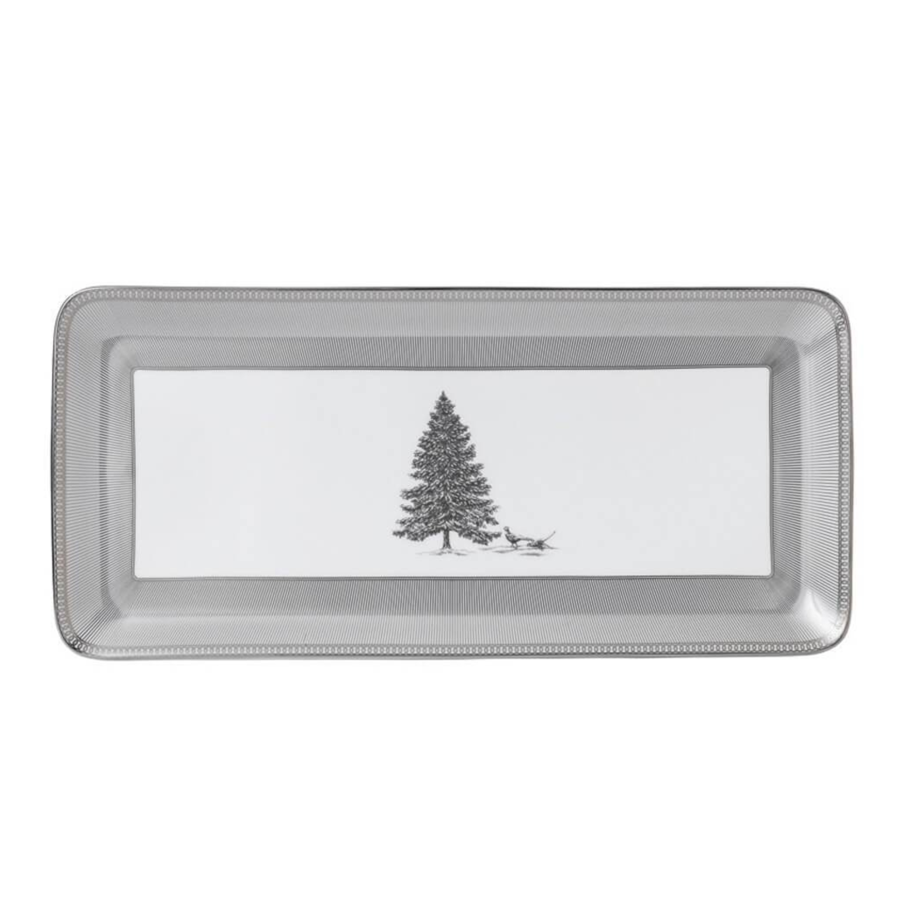 Wedgwood冬季白色三明治托盤