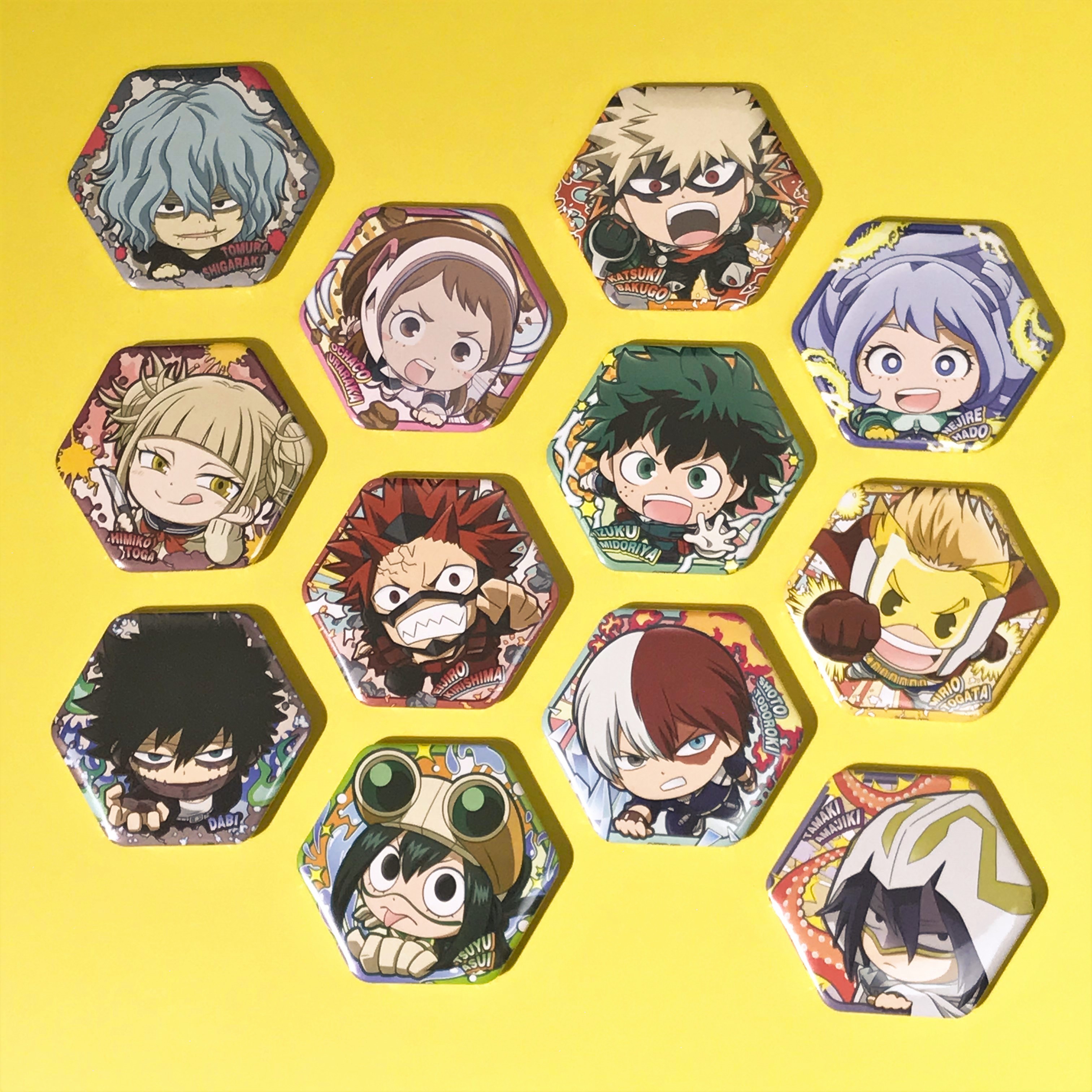 我的英雄學院-六角胸章-單入(盲抽)/全套