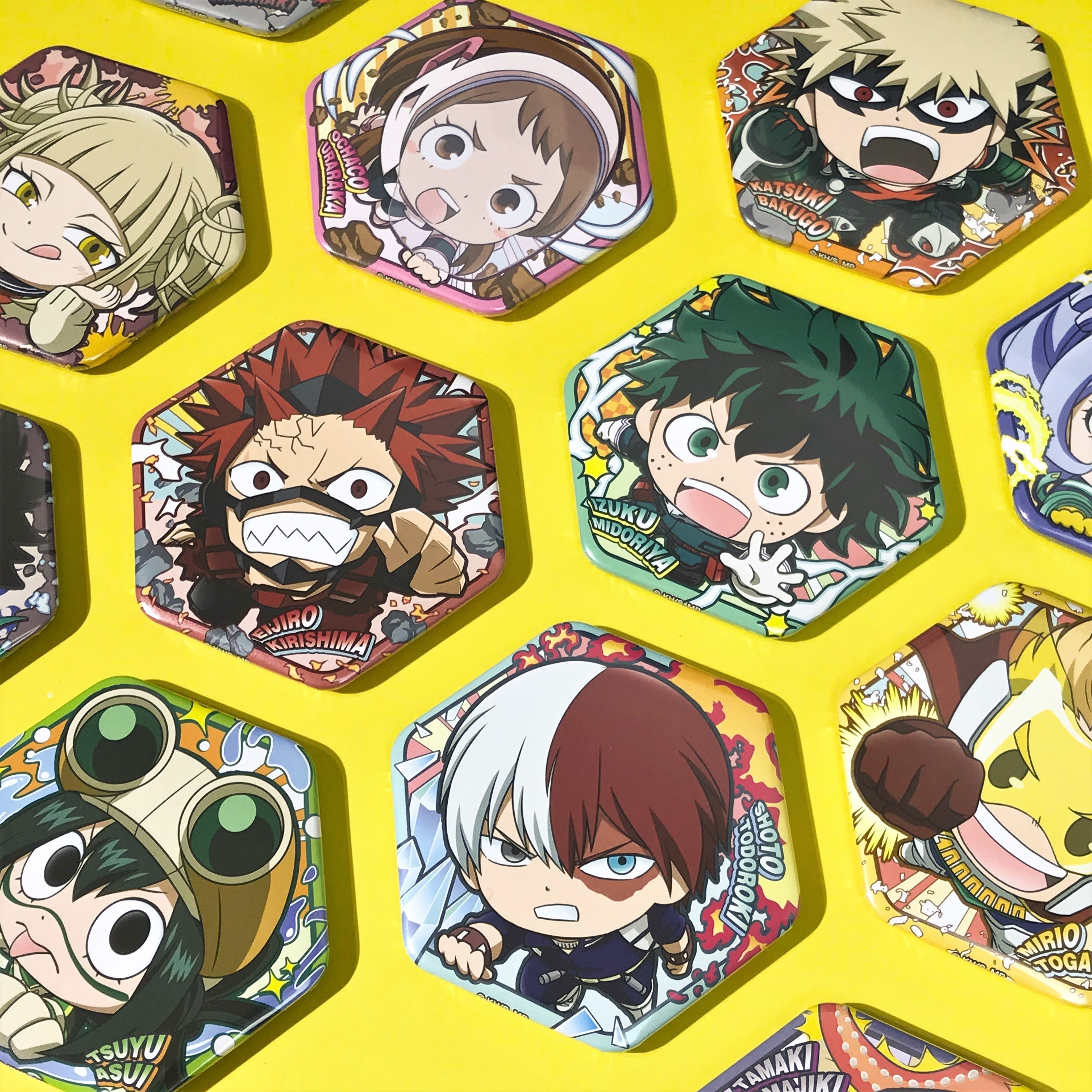 我的英雄學院-六角胸章-單入(盲抽)/全套