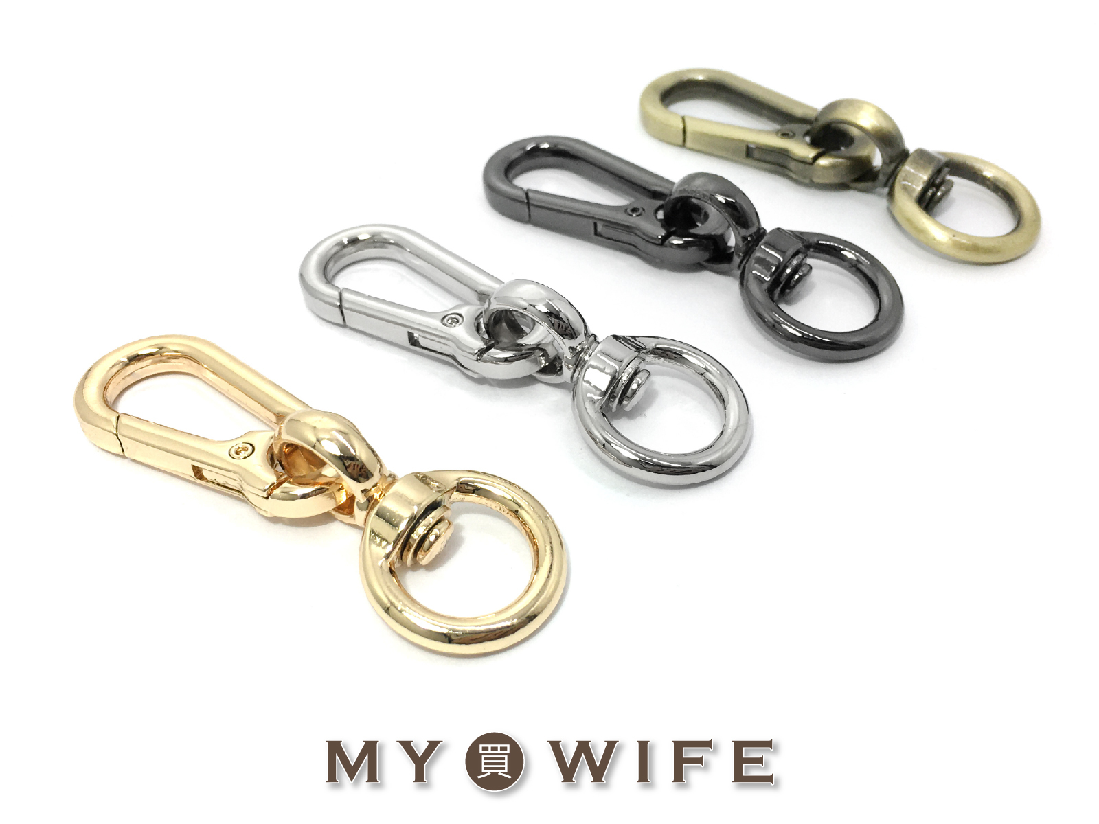 4分(12mm)圓尾合金勾_4色【YR-20111202】