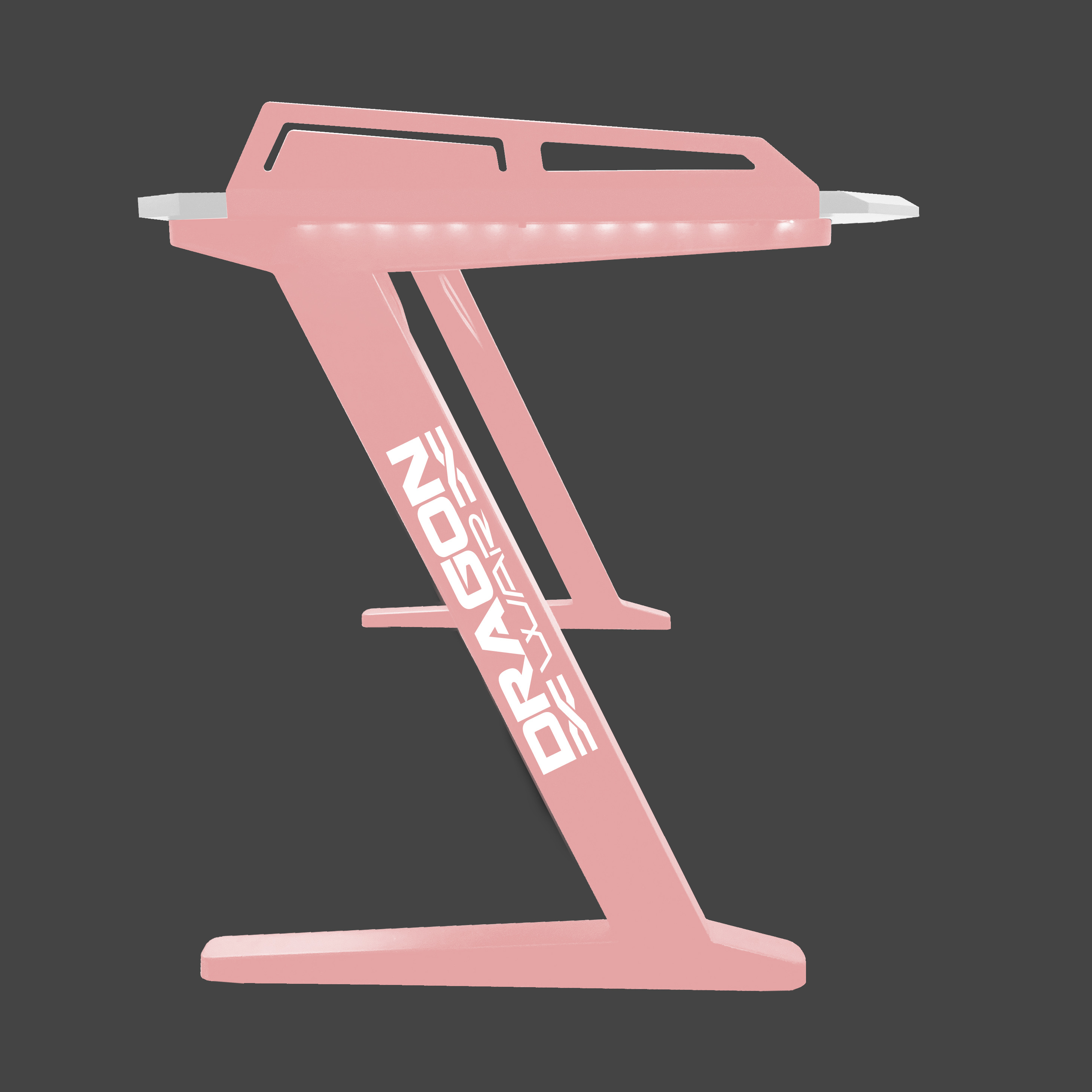 Dragon War - (現貨) GT-006-V4 RGB燈效 + 內置無線充電 + 3port USB Hubs電競枱 電腦桌 電腦檯