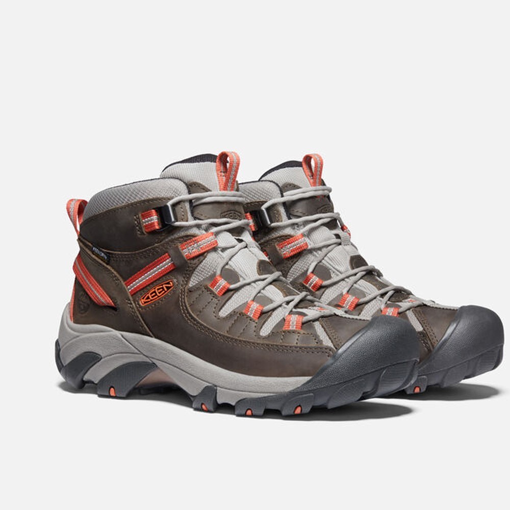 KEEN 男款 TARGHEE MID WP LTD 中筒健行鞋 15週年紀念版