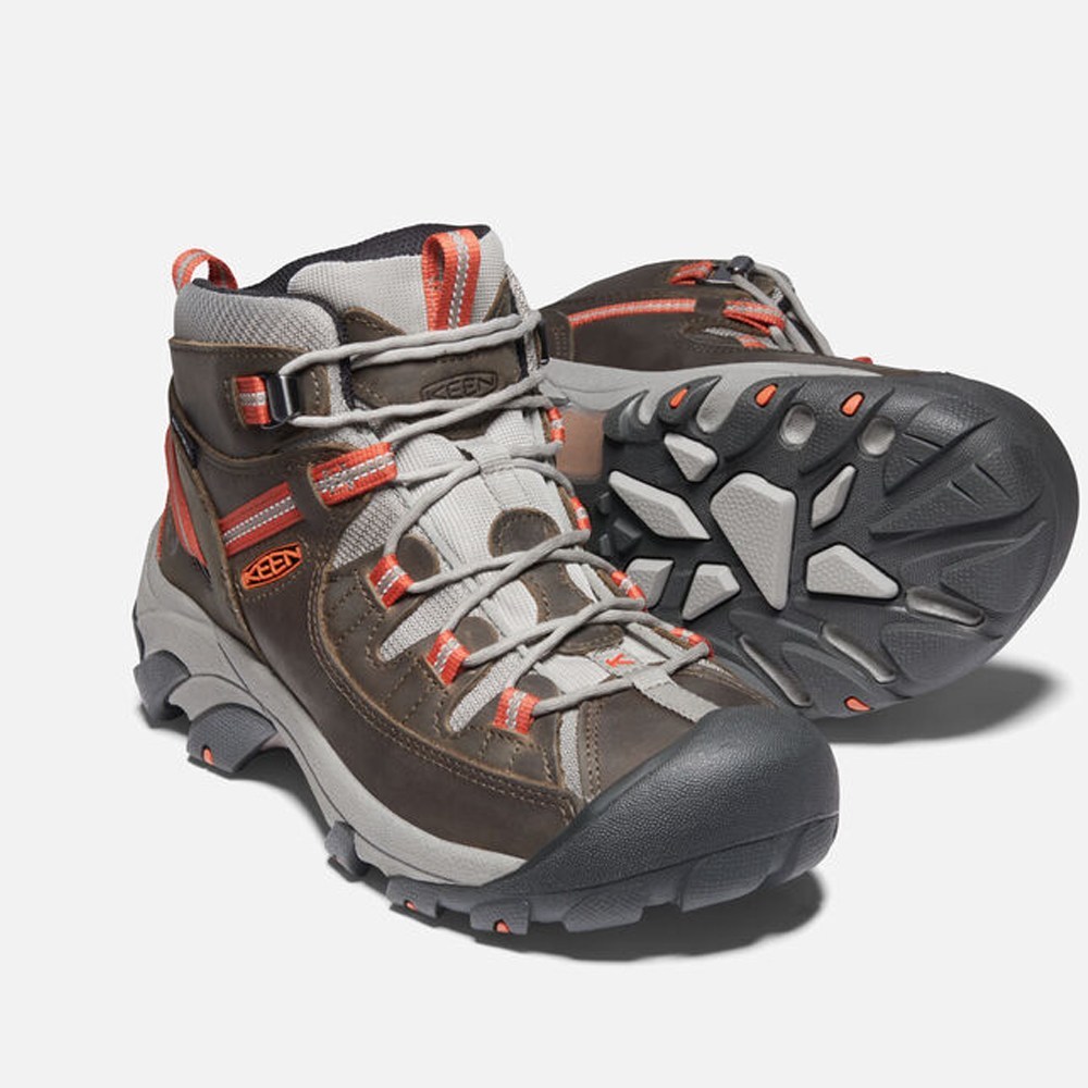 KEEN 男款 TARGHEE MID WP LTD 中筒健行鞋 15週年紀念版