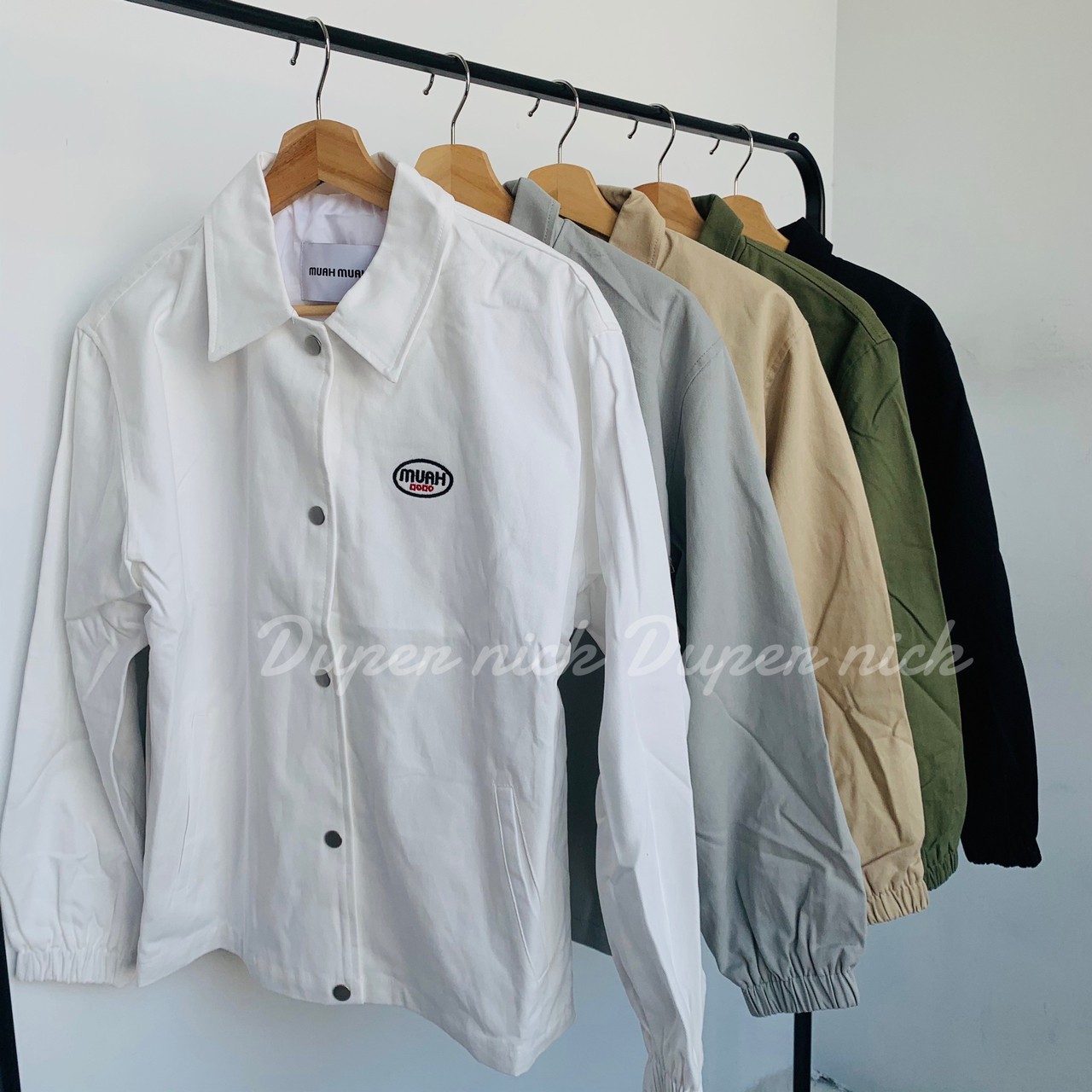 韓國 Muahmuah  挺版 教練外套