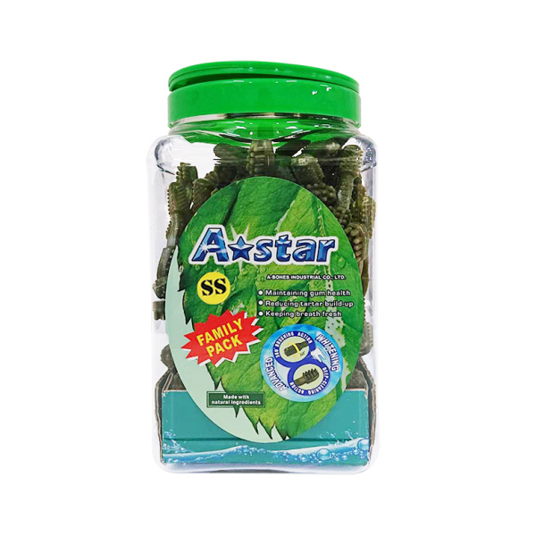 A STAR-Bones-草本雙頭-潔牙骨家庭號(SS/S/M/L/LL) 狗零食