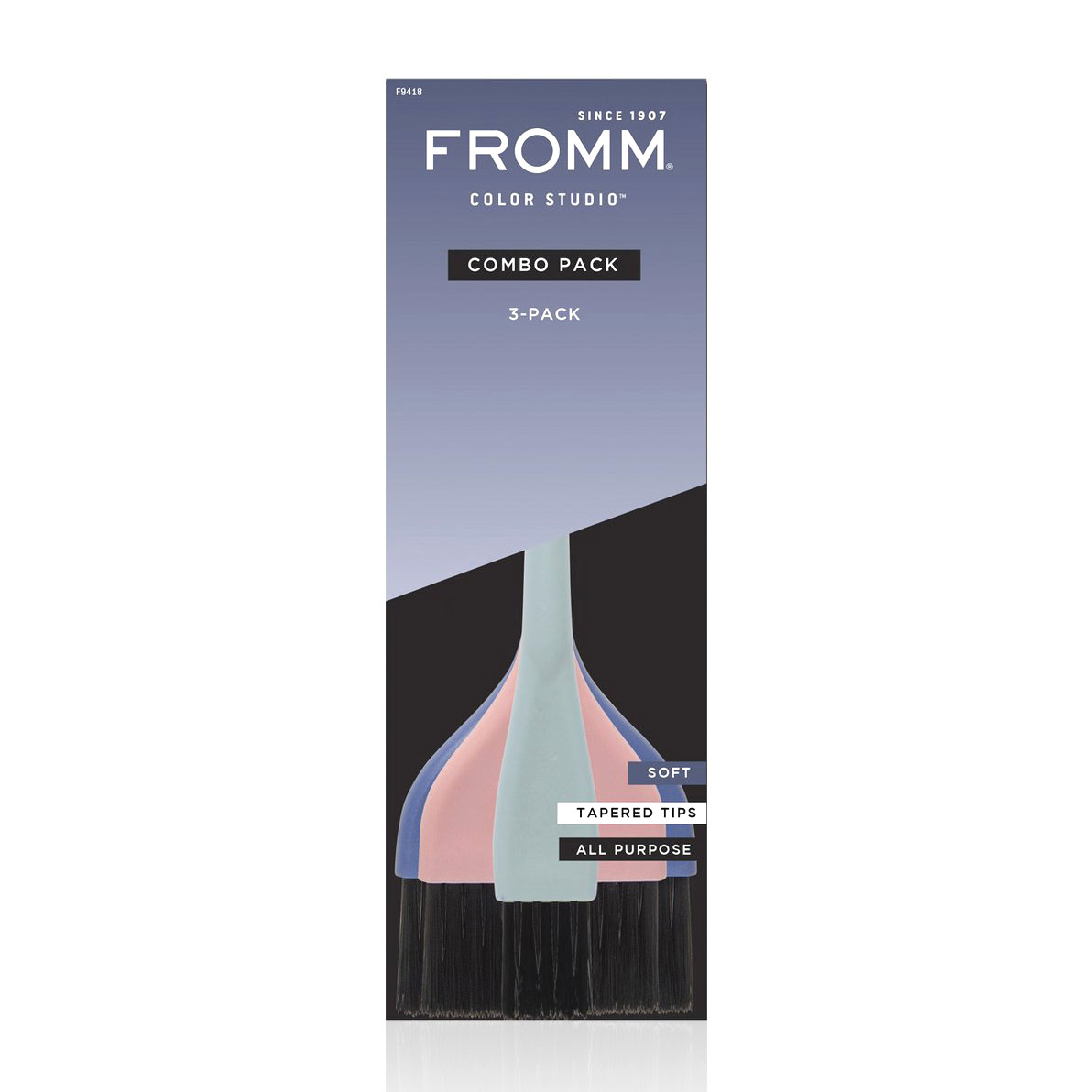 FROMM 軟式染膏刷（三入組）#9418