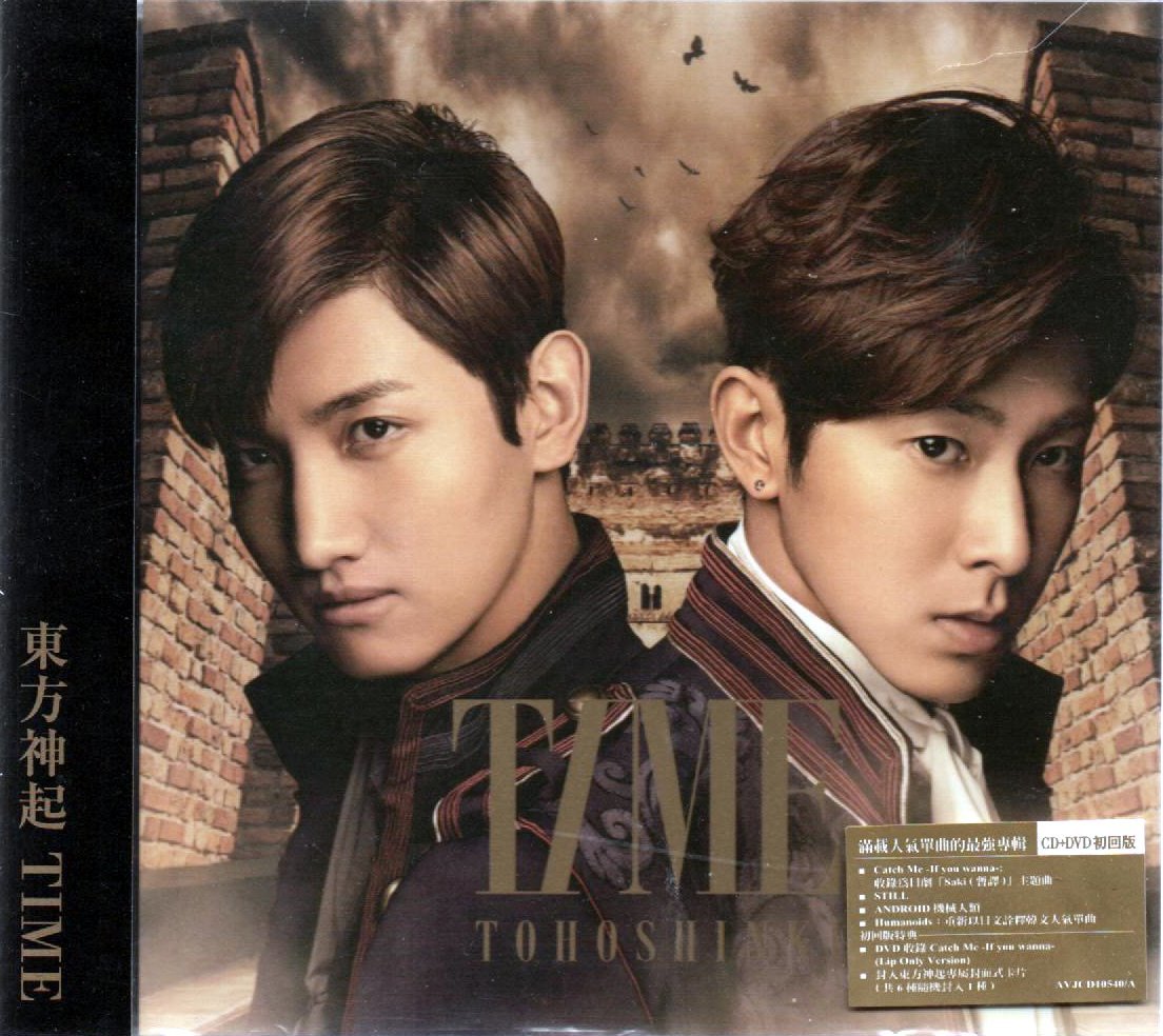 東方神起TIME ( CD+DVD ) 過去版神起時刻台壓1 03