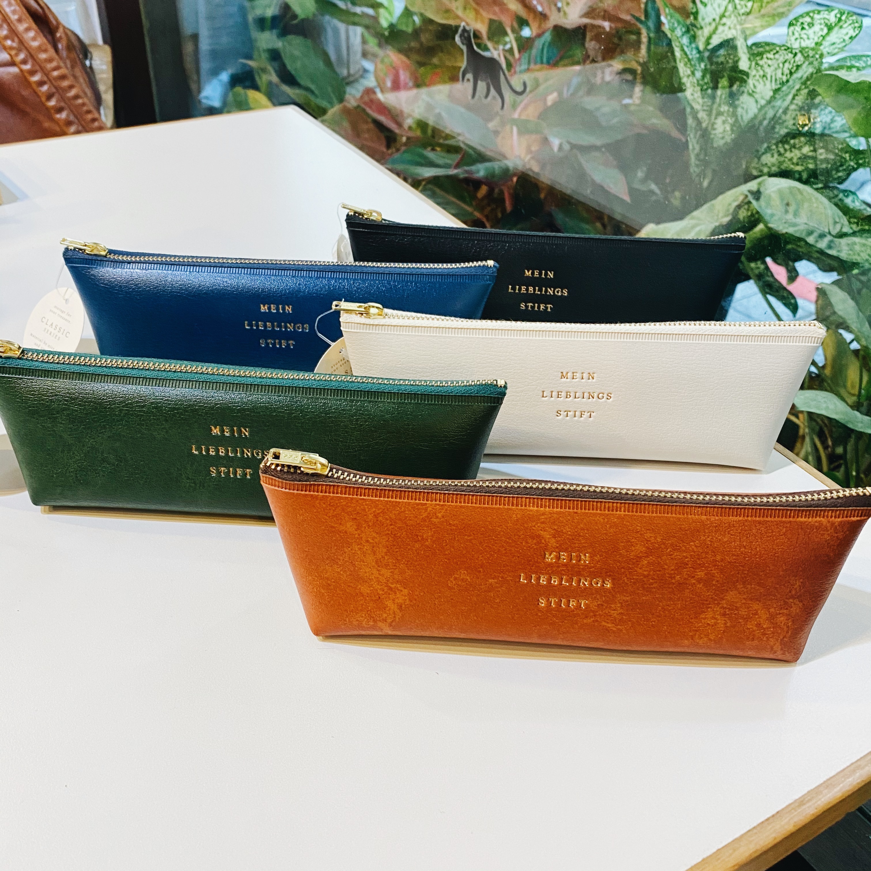 經典復古皮質筆袋｜日本HIGHTIDE