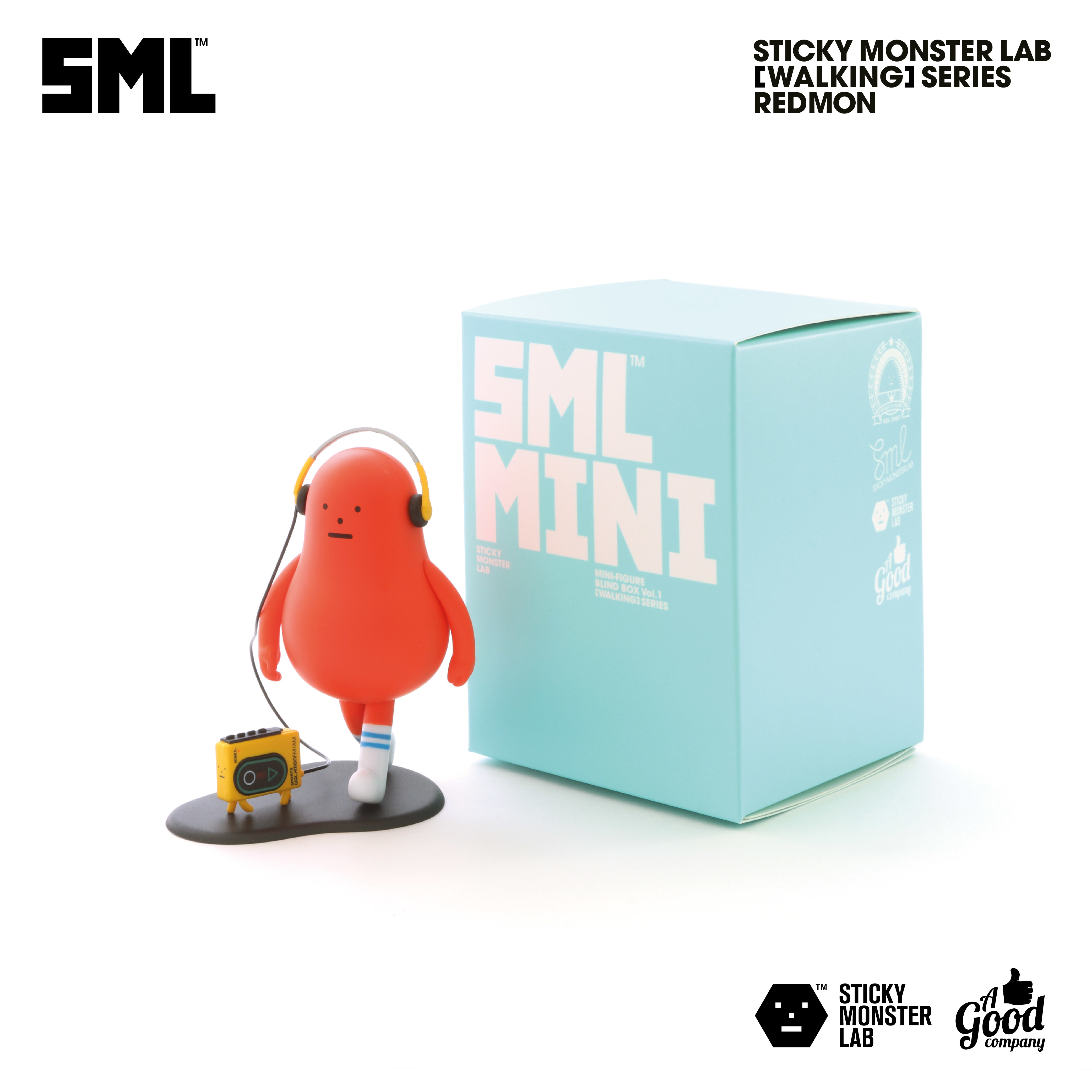 黏黏怪物研究所迷你盲盒公仔「步步」系列 套裝