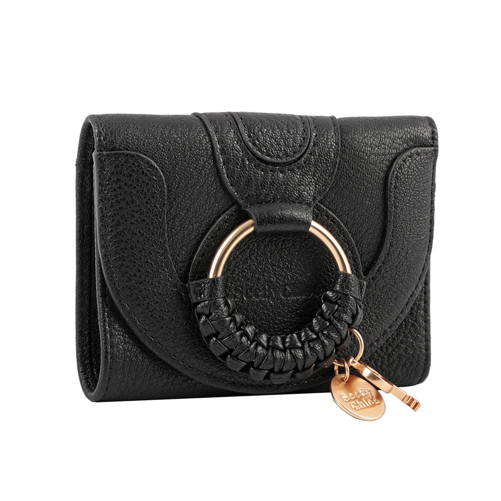 【See by Chloé】HANA系列三折零錢袋短夾