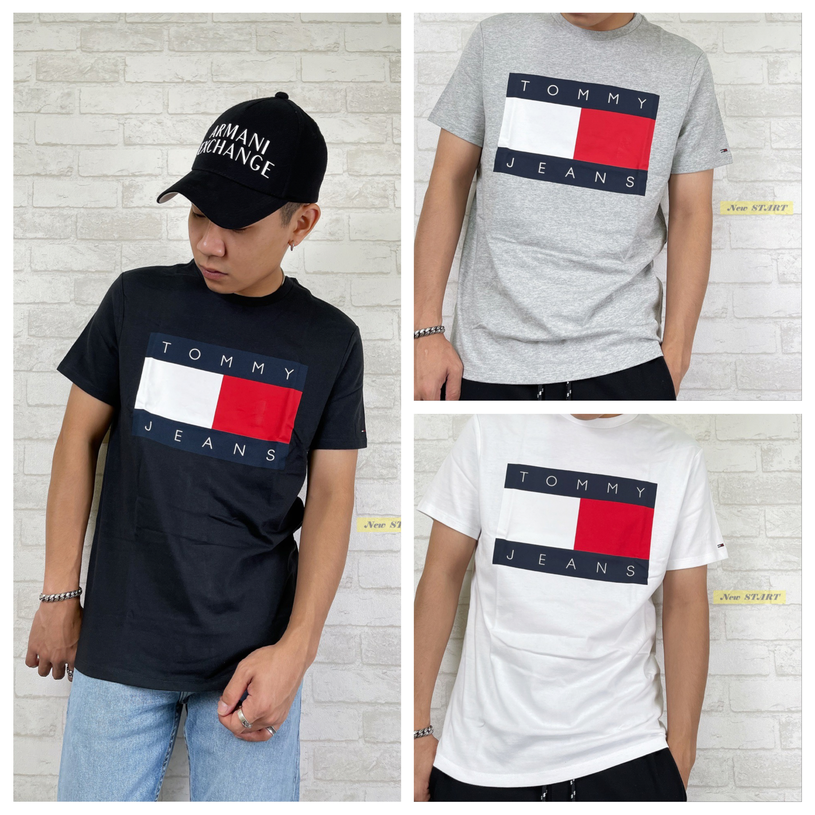 Tommy Jeans 經典款 大國旗Logo 短袖T恤 短T