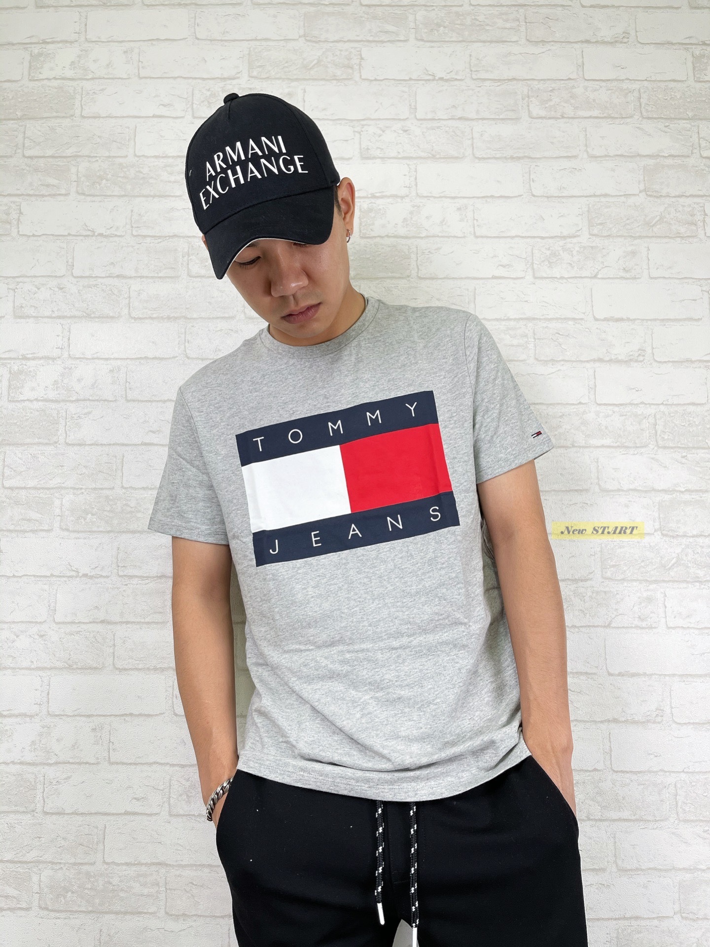 Tommy Jeans 經典款 大國旗Logo 短袖T恤 短T