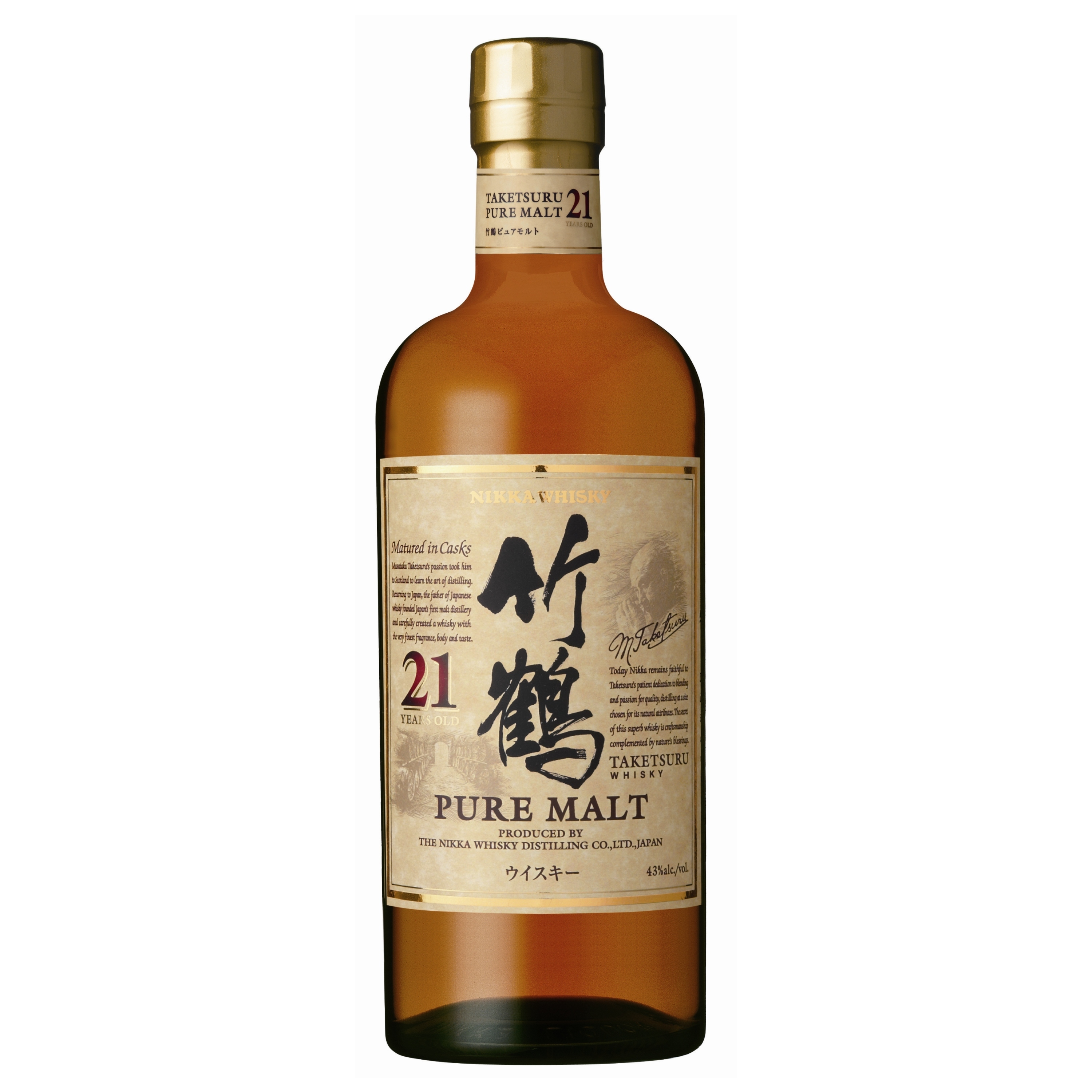 竹鶴 威士忌 21 年 700ml