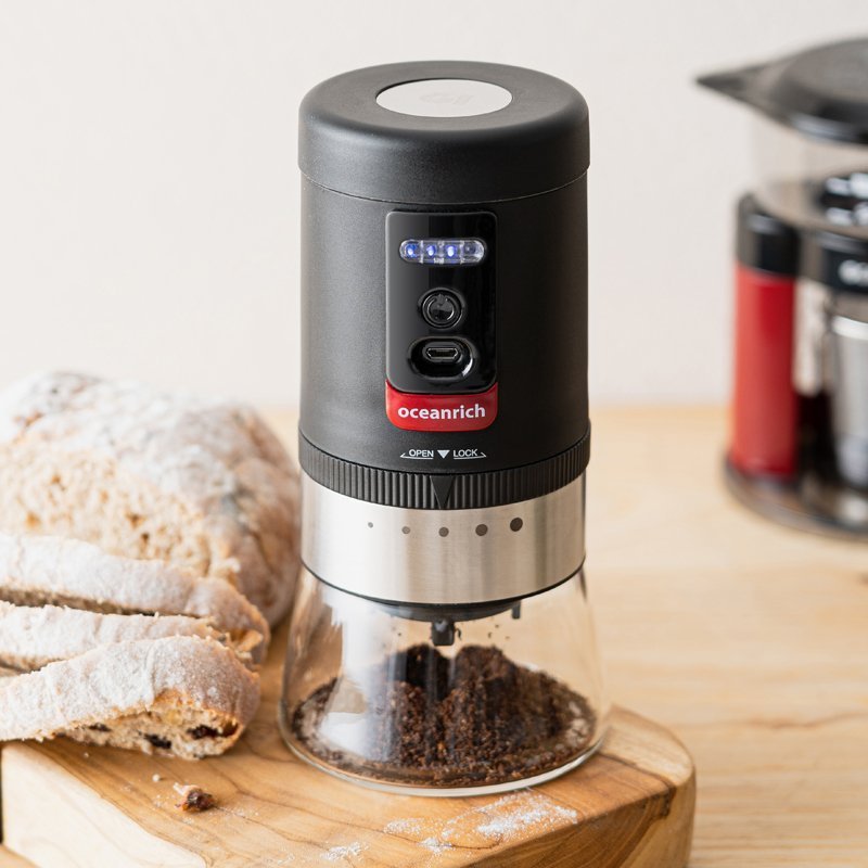 台灣Oceanrich G1便攜電動磨豆機！完整慢磨神器！