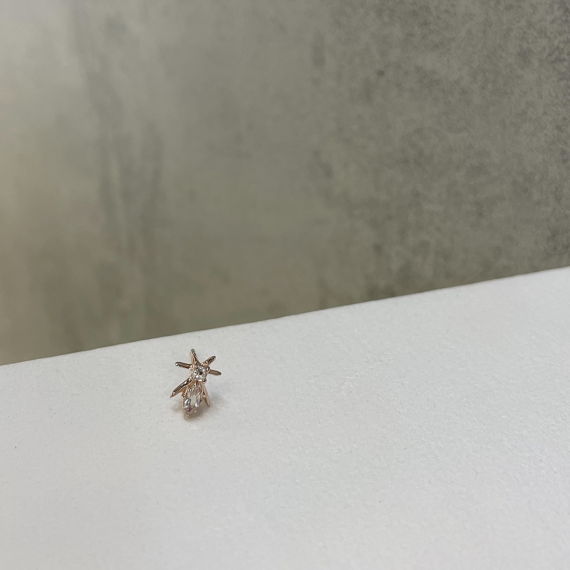 沒有翅膀的蜜蜂耳環