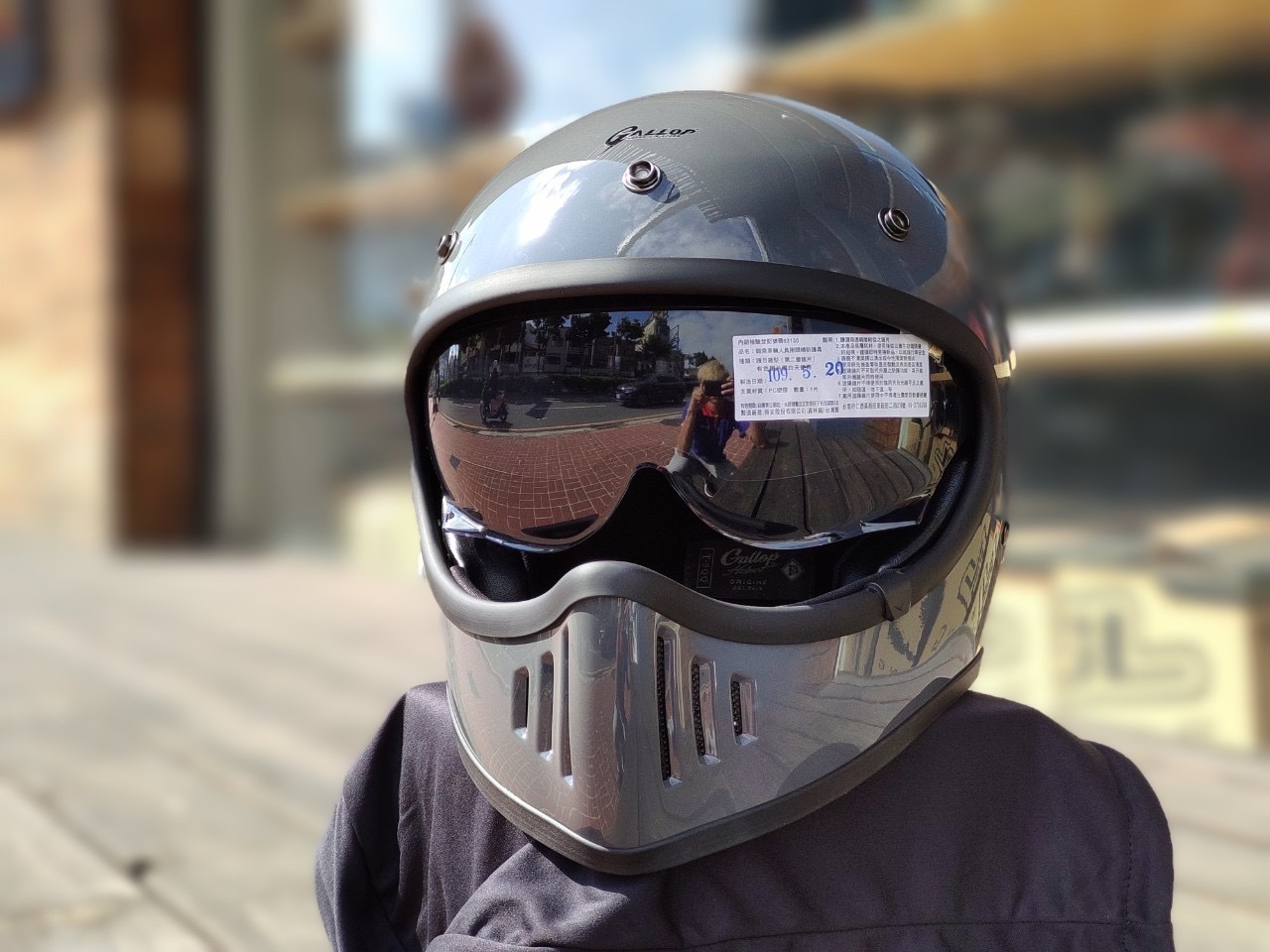 GALLOP M2 灰 山車 雙D扣 雙鏡片