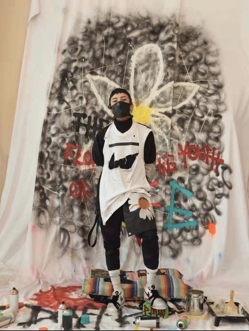 PEACEMINUSONE X Nike Air Force 1  Para-Noise 2.0 GD Force