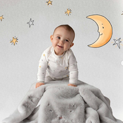 Bunnies By The Bay抱枕毯